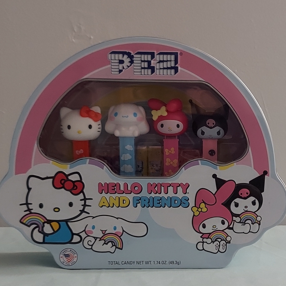 Hello Kitty and Friends Candy Dispenser Set - Pink/Blue